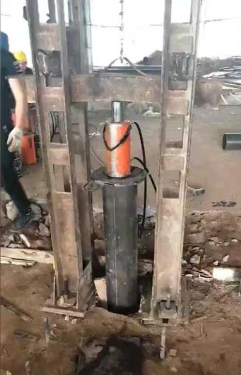 洛阳汝阳县钢管桩加固